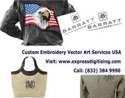 Embroidery Digitizing Services - Digitising Services & Vector Art 